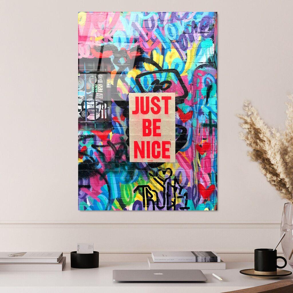 Wallity Slika od kaljenog stakla 70x100cm