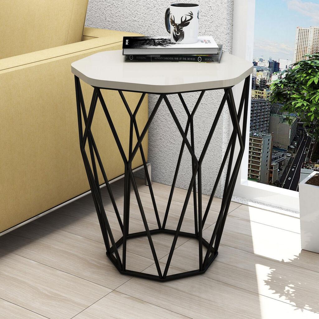 Hanah Home Club sto Sofya, 46x57x46 cm, krem