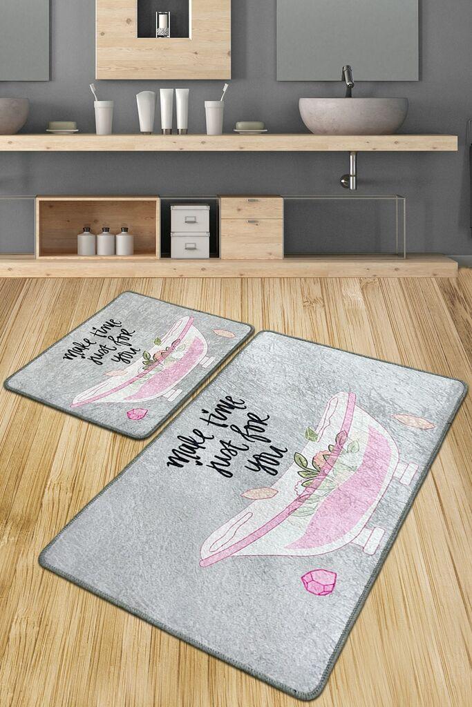 L'essentiel Maison Set od 2 kupaonska tepiha Šarene