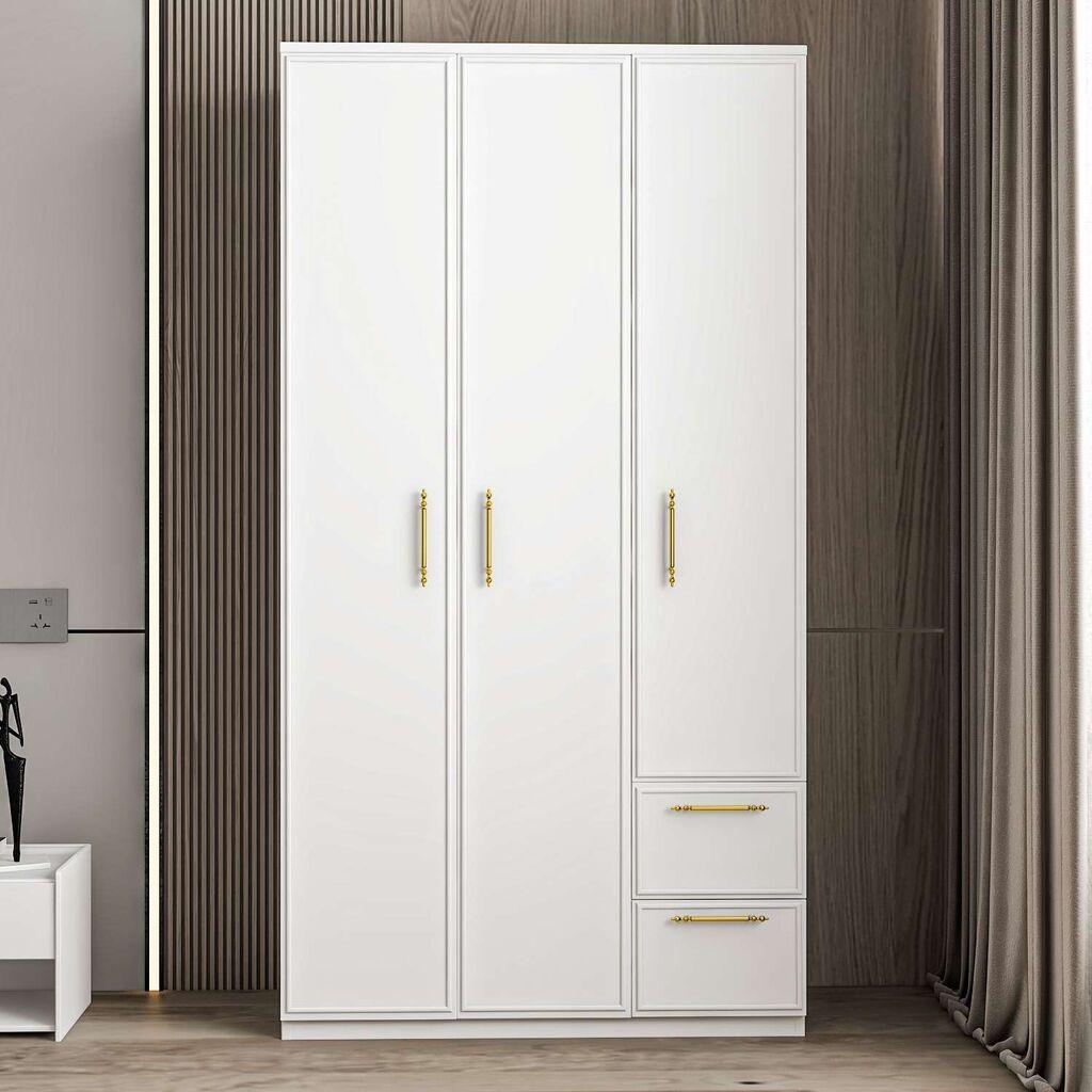 Hanah Home Vespera ormar, 90x171.8x45 cm, Bijela