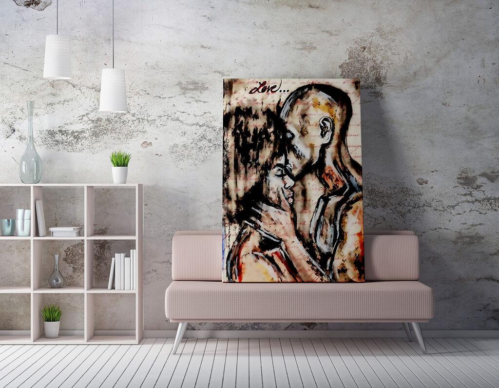 Slika na zidu na platnu 70x100cm
