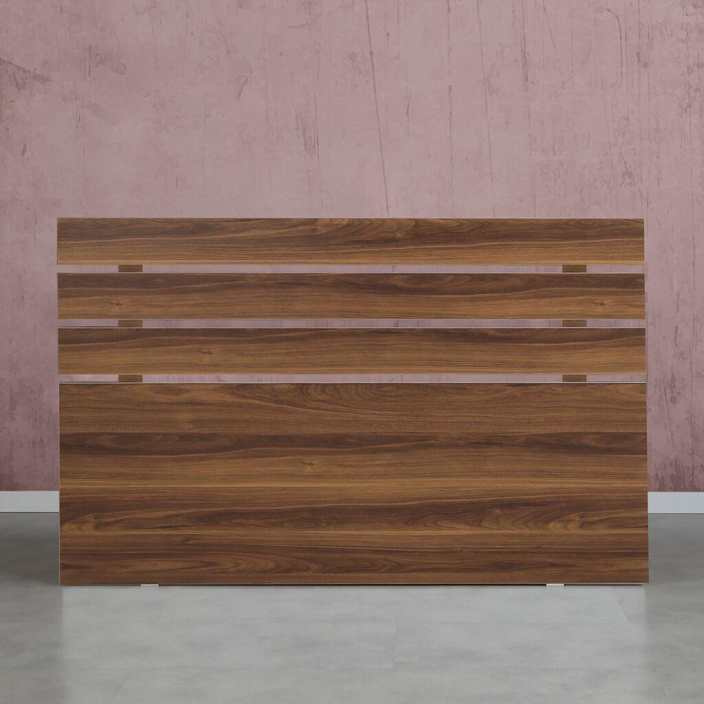 Hanah Home Uzglavlje kreveta Fuga 150, 150x3x100 cm, Orah
