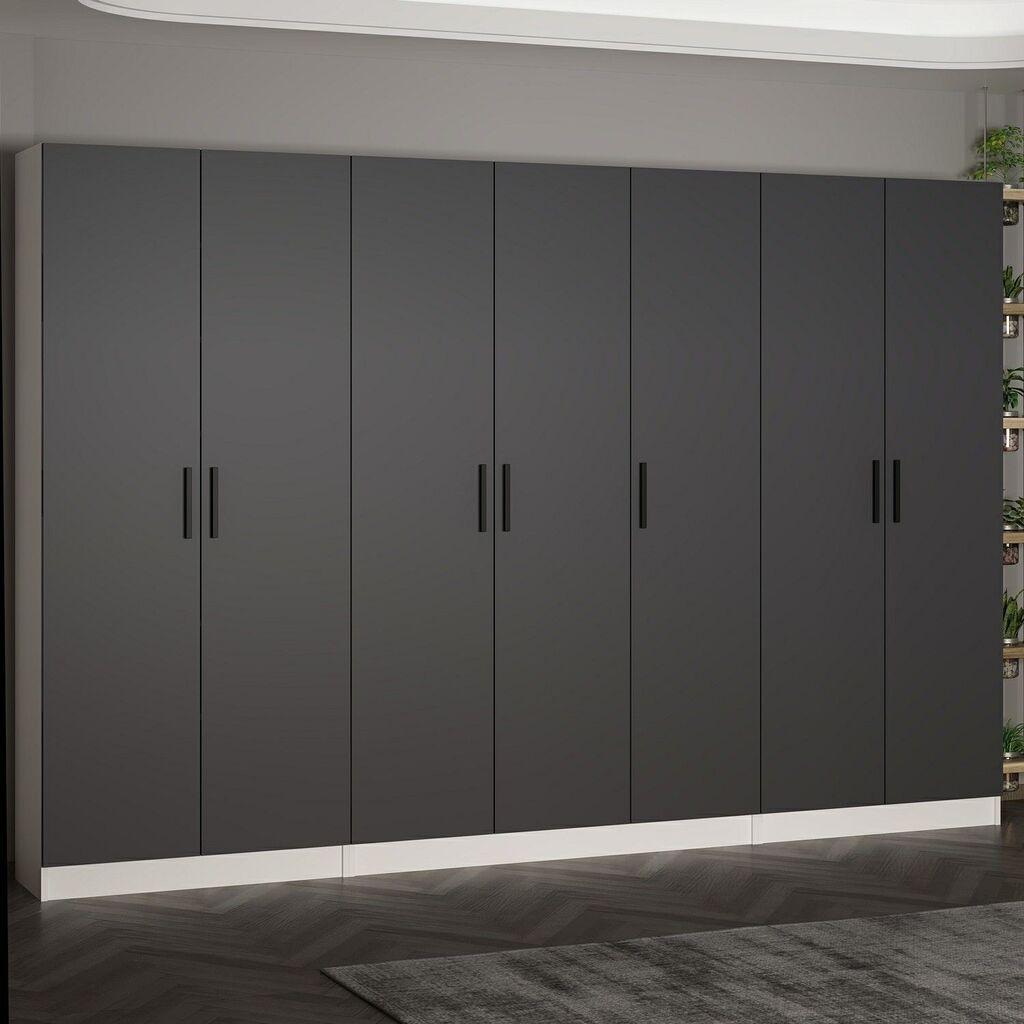 Hanah Home Ormar Noah-8215, 315x210x35 cm, Antracit