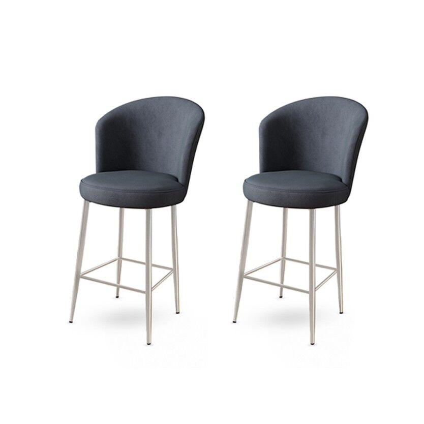 Hanah Home set barskih stolica Alte, 2 dijela, antracit