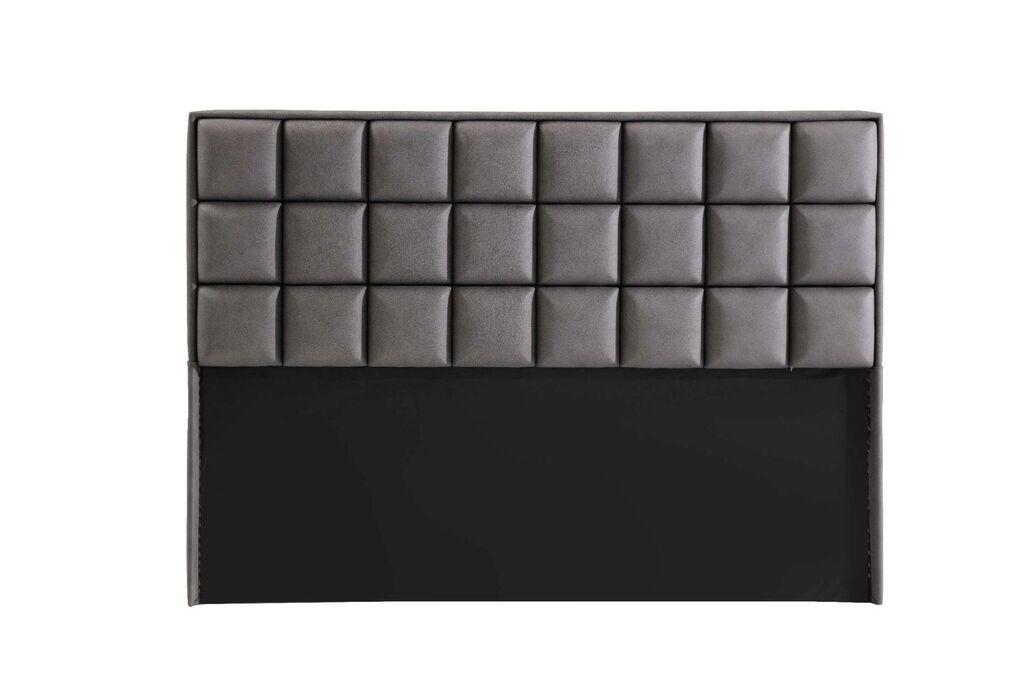 Uzglavlje Hanah Home Abella, 187x132x5 cm, Siva