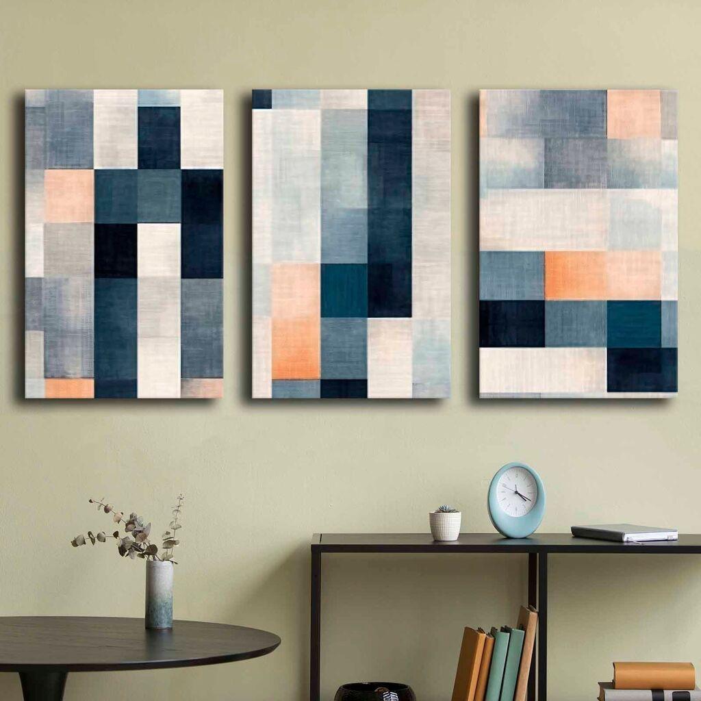 Wallity Dekorativna slika 3p4570softc-001, 45x70cm, 3 dijela
