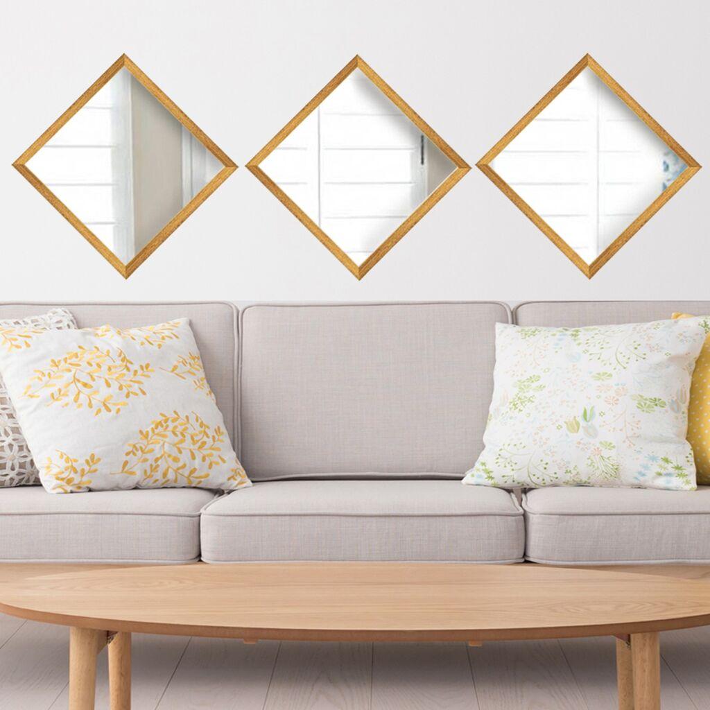 Set ogledala Wallity SETAYNA_050, 24x24cm