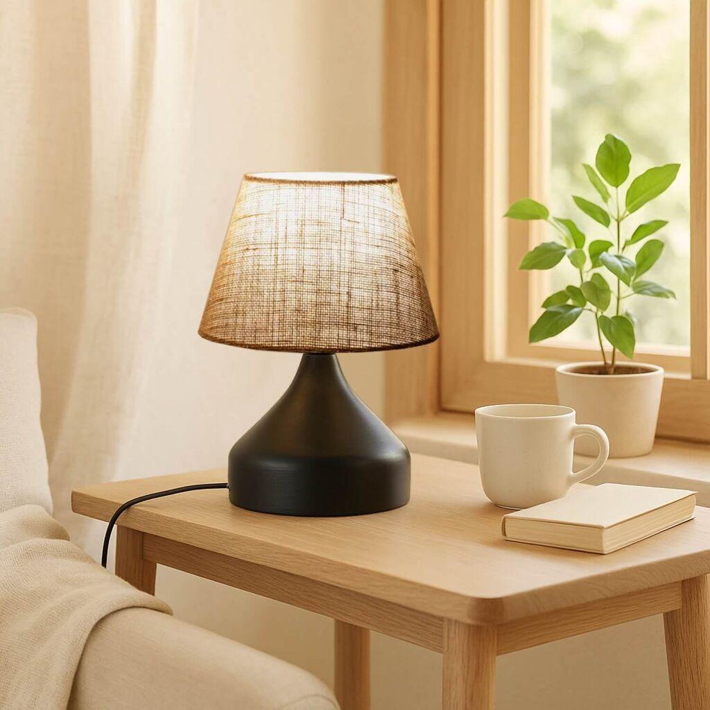 Opviq AYD 3124 Stona lampa, crno-smeđa