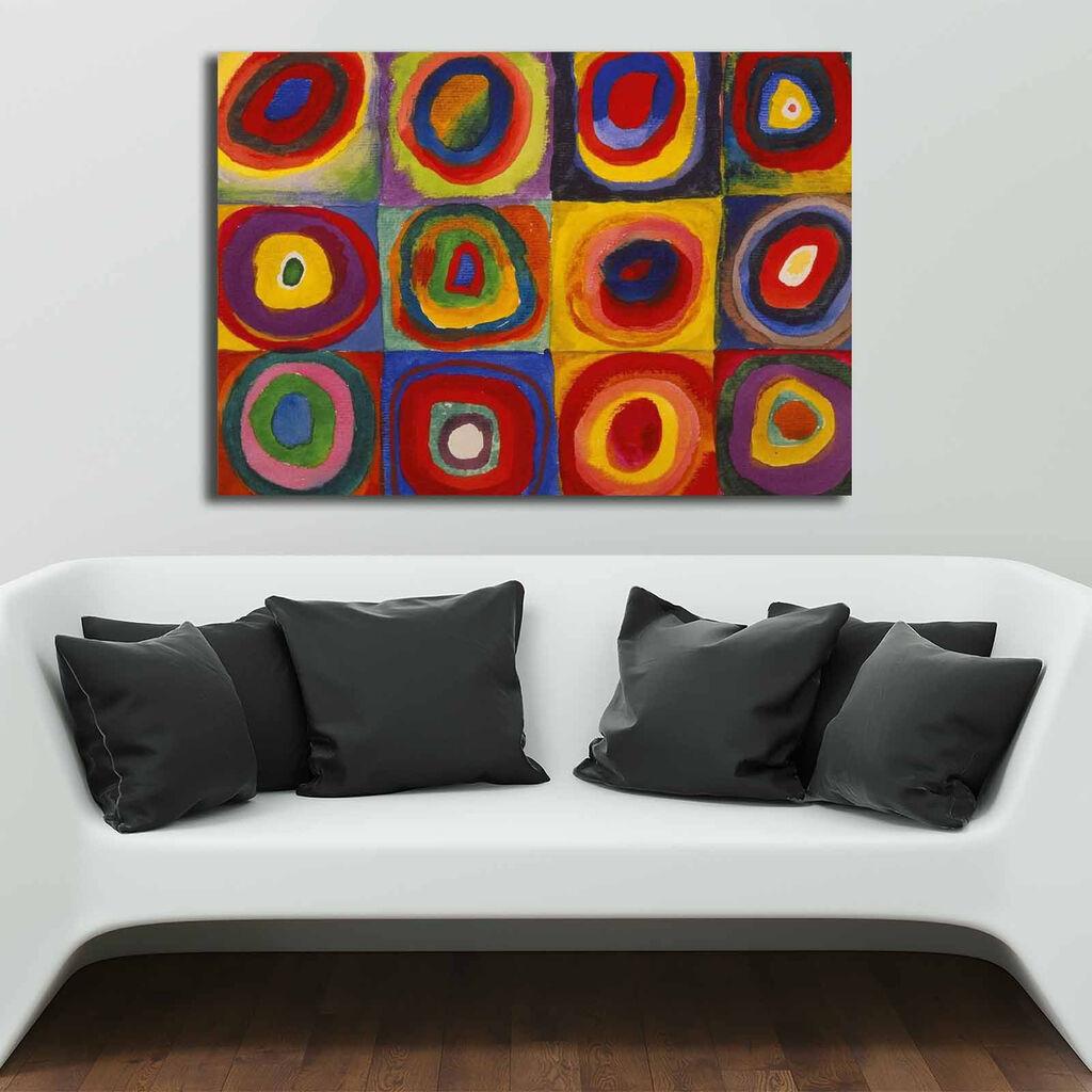 Wallity 70100KANDINSKY008 Dekorativna slika, 70x100cm