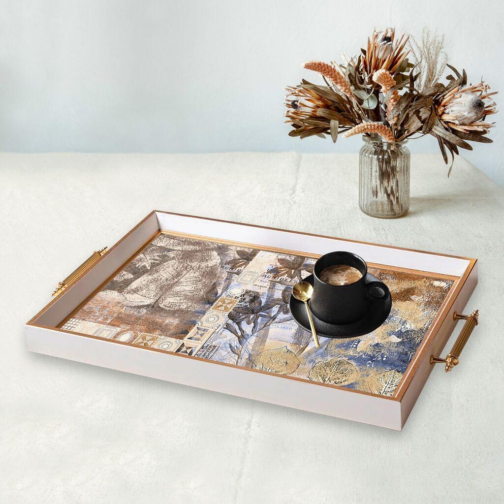 Aberto Design poslužavnik TPB9859 50 x 29 x 3,5 cm, šareni