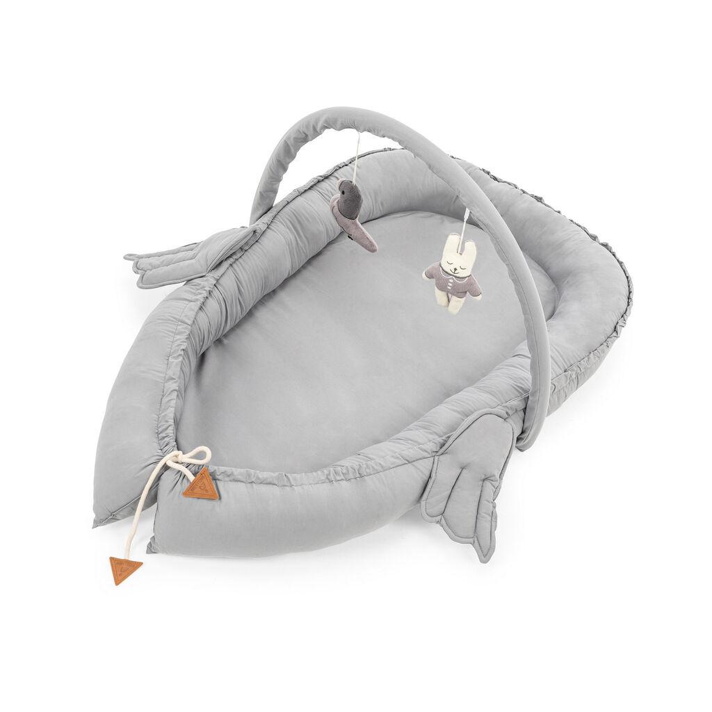 Aberto Design gnijezdo za bebe, sivo