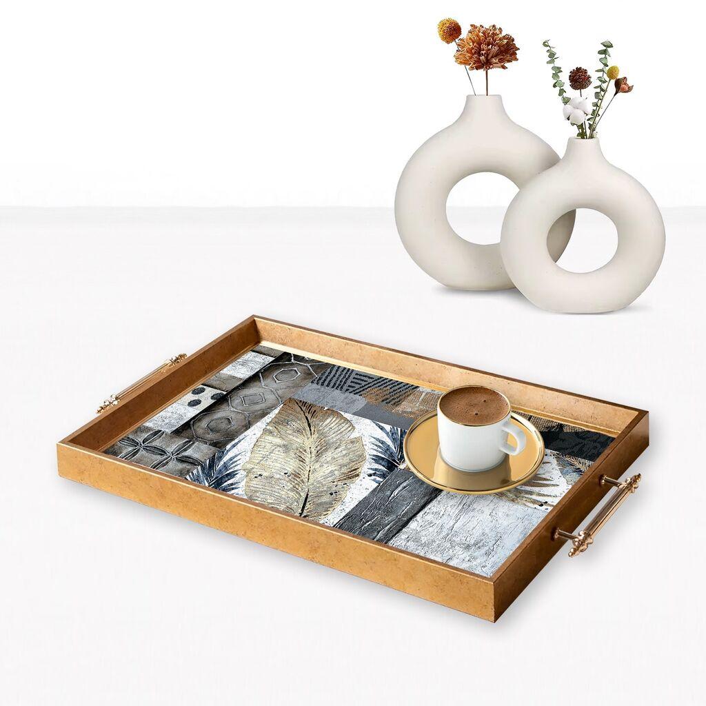 Aberto Design poslužavnik TPEA9890 50 x 29 x 3,5 cm, šareni