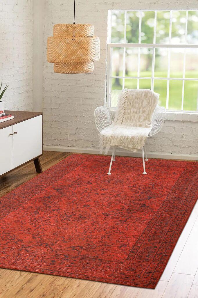 Conceptum Hypnose tepih Folk Chenille 50, 75x230cm, crveni