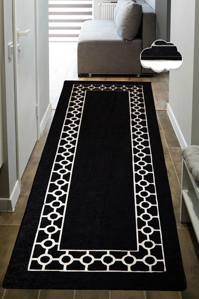 Conceptum Hypnose Carpet Bague, 80x140cm, crno-bijeli