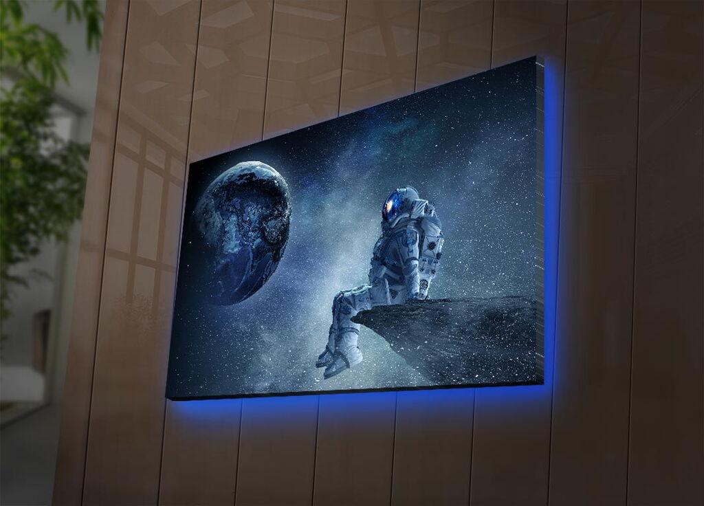 Slika na platnu Wallity sa LED osvetljenjem 45x70cm