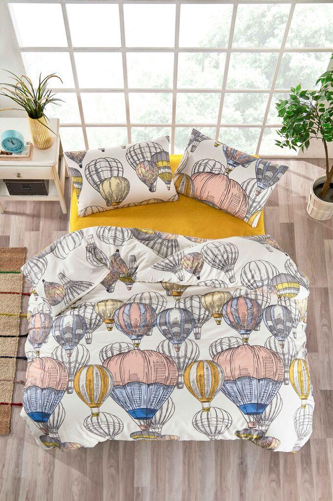 L'essentiel Maison set posteljine Cappadocia, 160x220cm, bijela