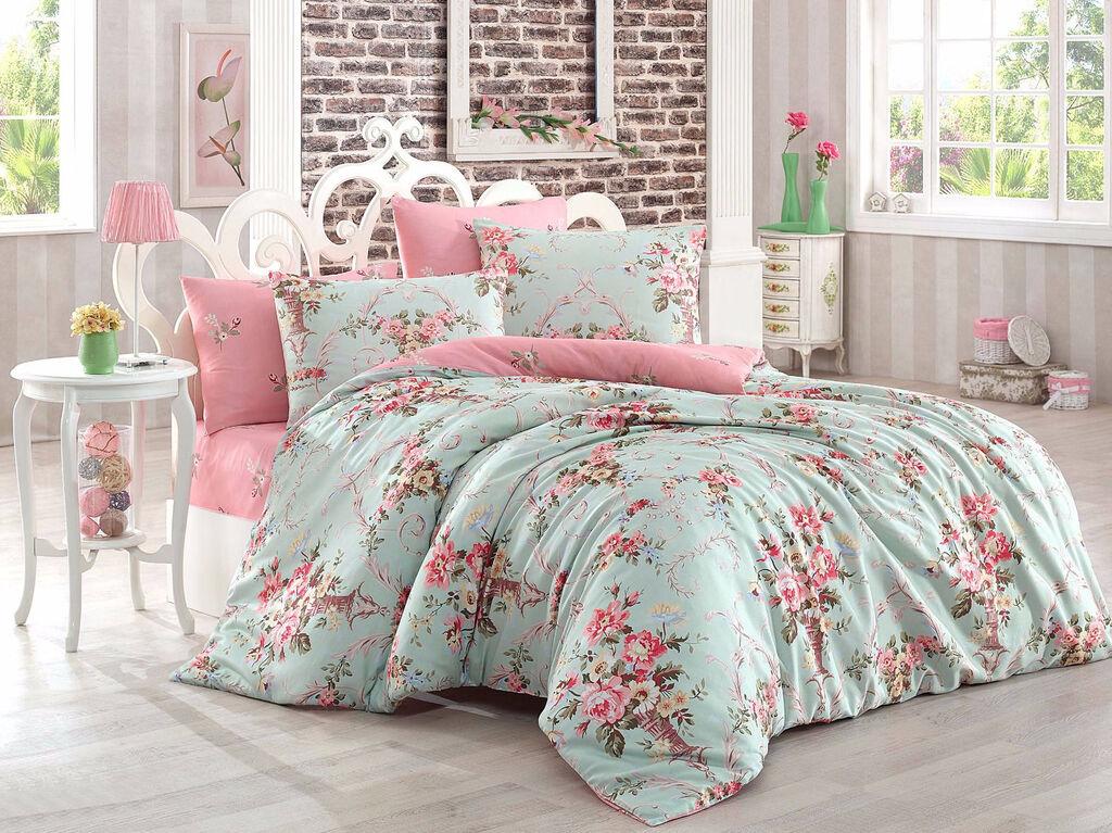 L'essentiel Maison set posteljine Alanur, 200x220cm, Mint
