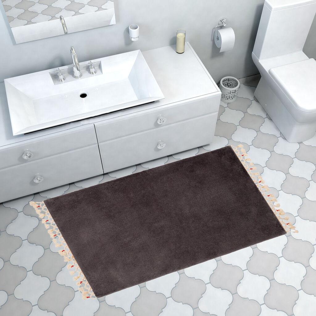 L'essentiel Maison Kupaonski tepih 75x100cm Antracit