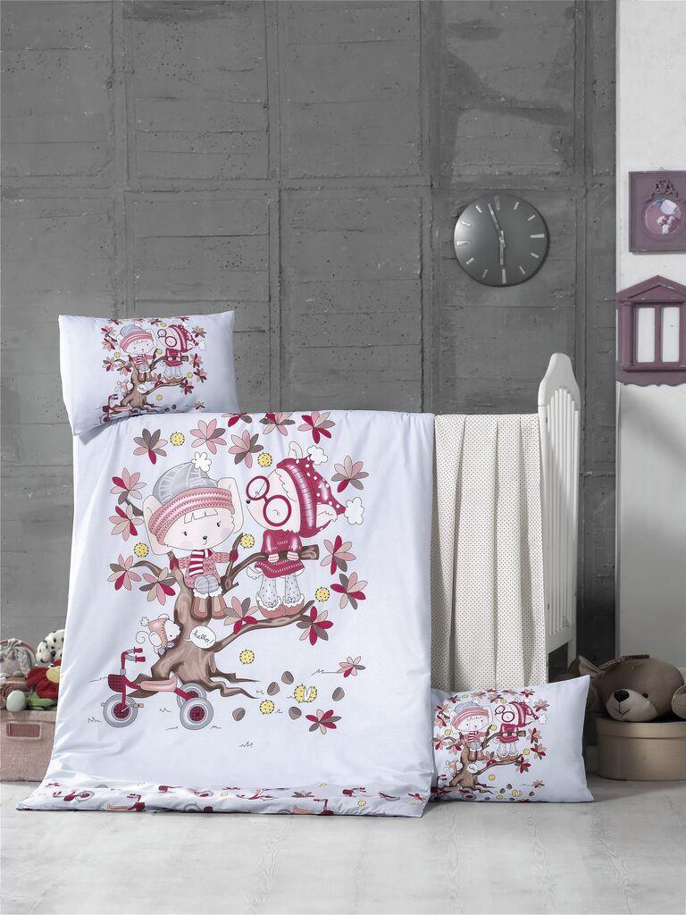 L'essentiel Maison Baby posteljina Play Time, 100x150cm, siva