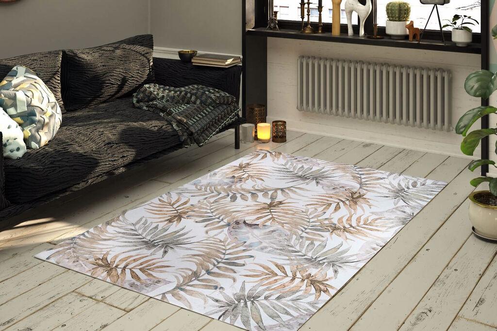 Conceptum Hypnose tepih Funk Chenille 126, 75x150cm, bijeli