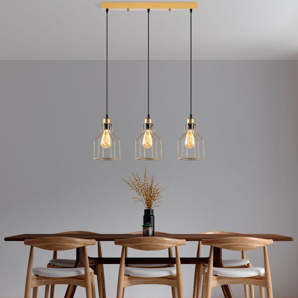 Opviq Luster Kofi-N-1094-1, 67x17x141cm, IP20, Zlatno-crna boja