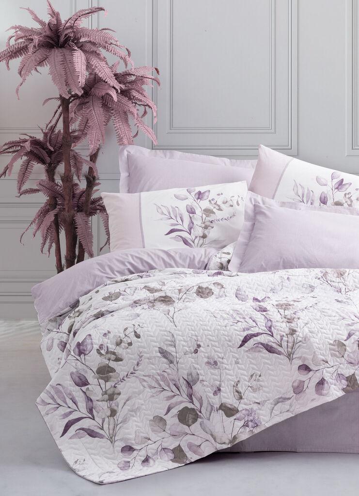 L'essentiel Maison set posteljine Nadia, 180x230cm, ljubičasta