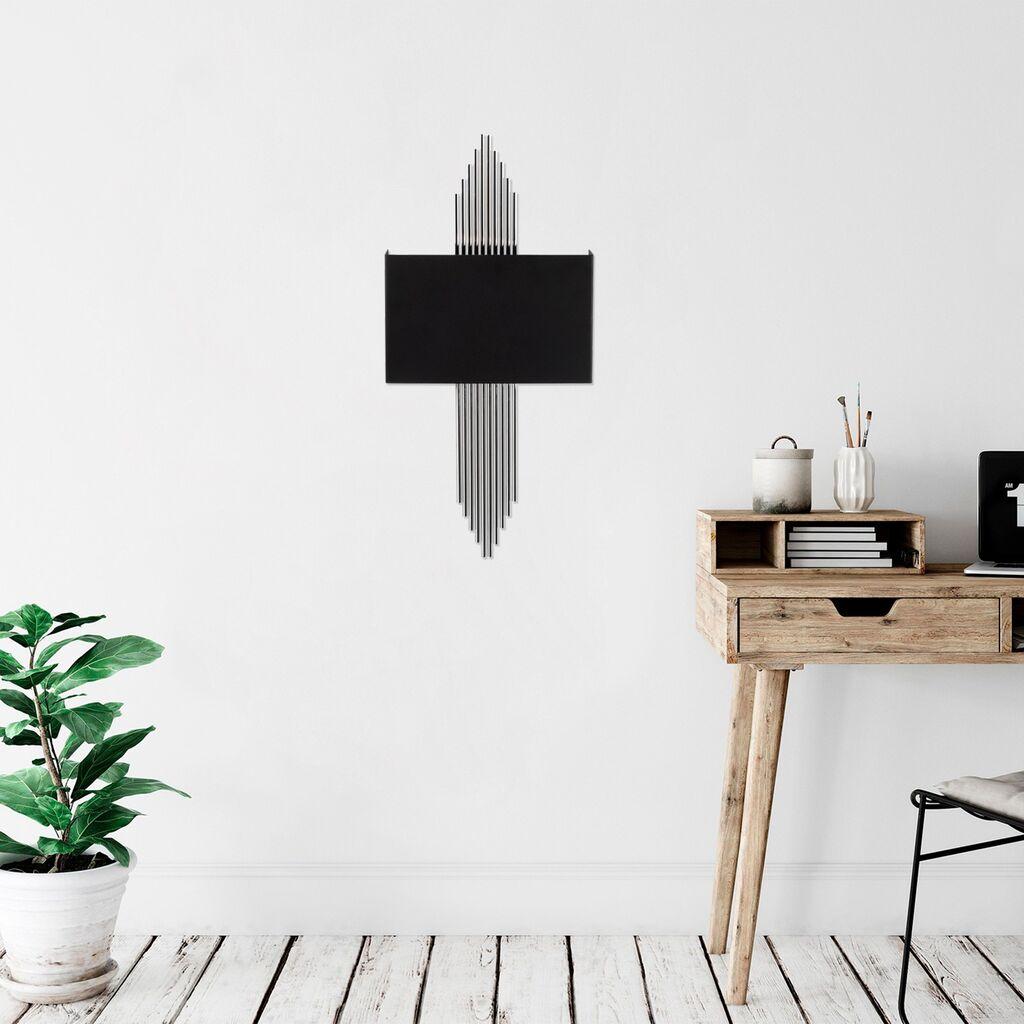 Opviq 614 A Zidna lampa, srebrno-crna