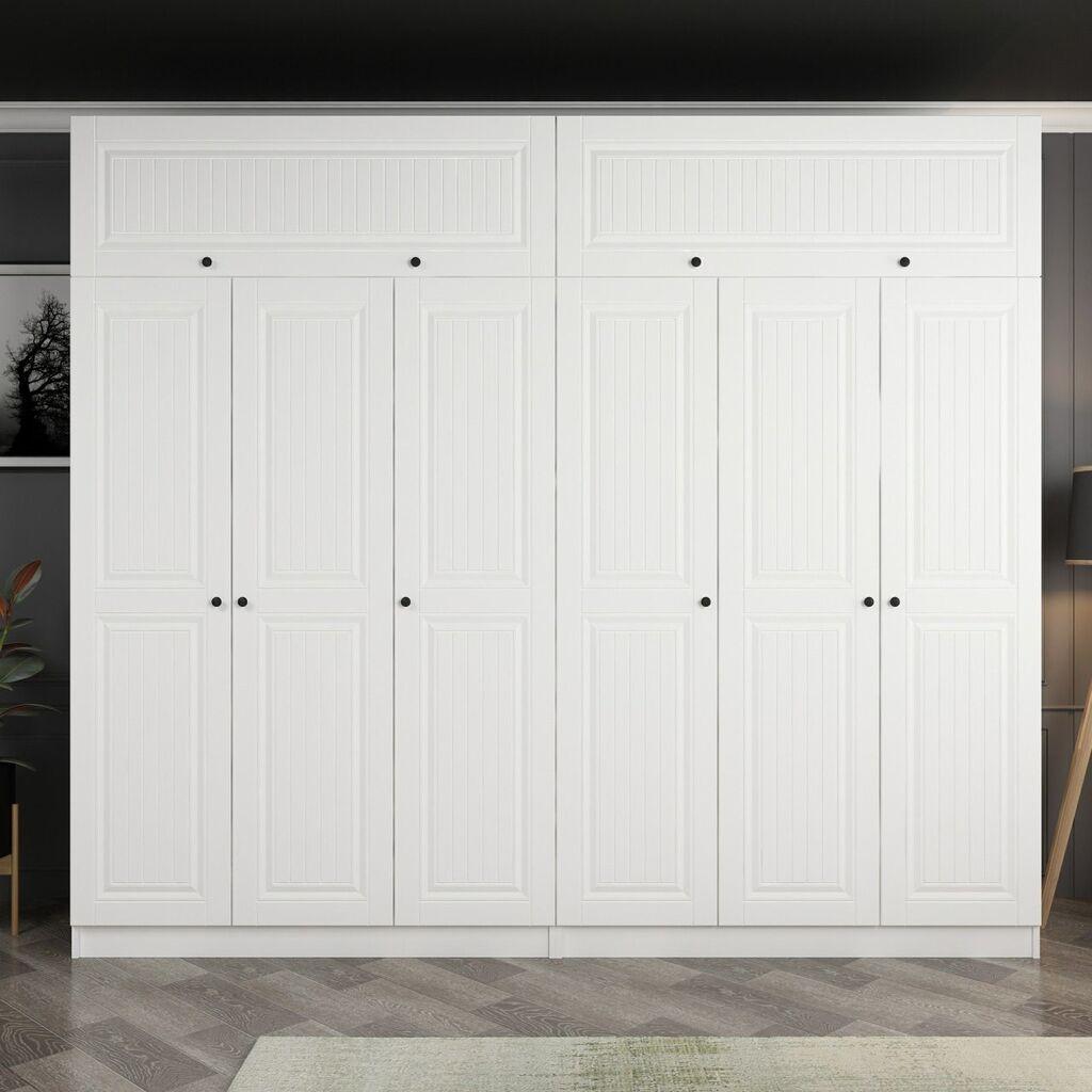Hanah Home Ormar Kale-5230, 270x255x52 cm, Bijela