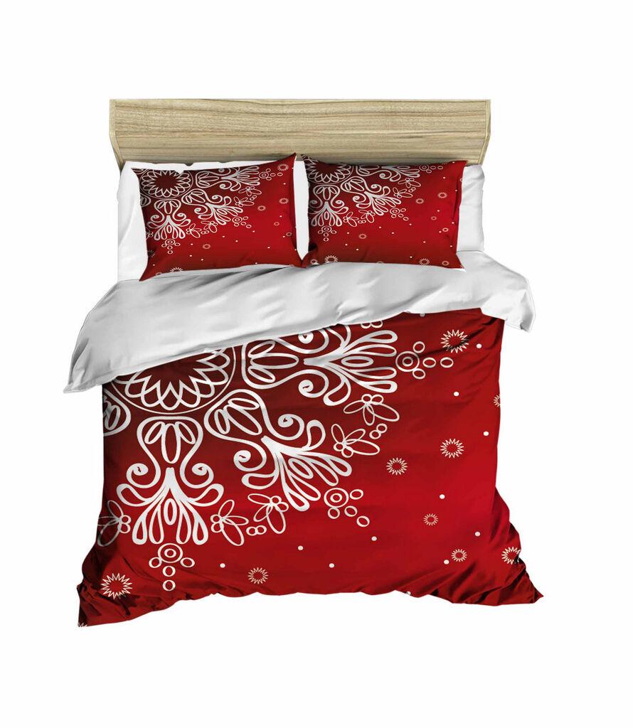 L'essentiel Maison set posteljine 427, 200x220cm, crvena i bijela