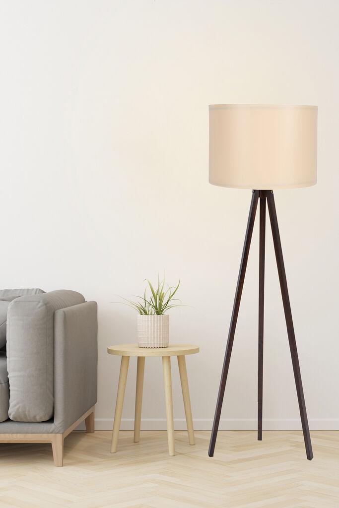 Opviq podna lampa 101, smeđe-bež