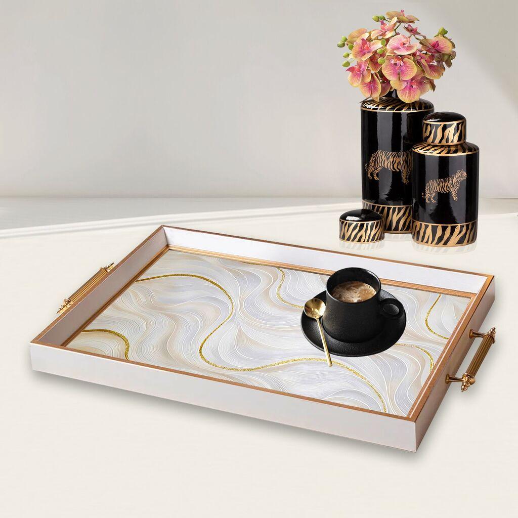 Aberto Design poslužavnik TPB9808 50 x 29 x 3,5 cm, šareni