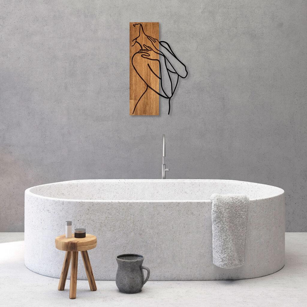 Wallity Zidna dekoracija MA-297, 36x58 cm, Smeđa boja