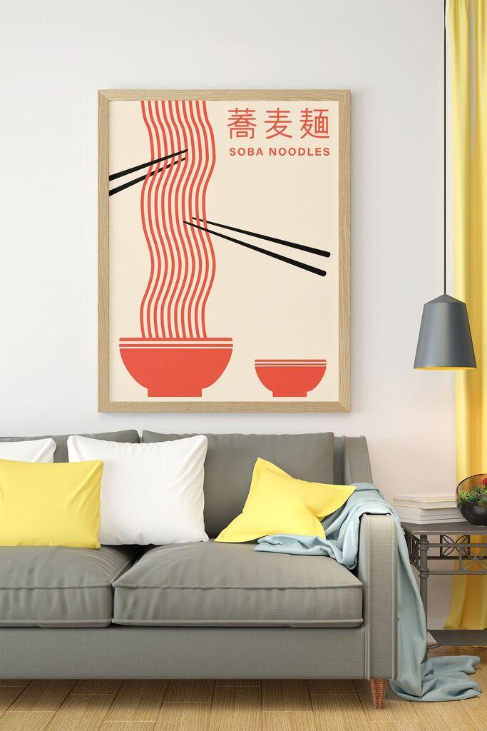 Uokvirena slika Wallity Lmnmdl16, 33x48 cm