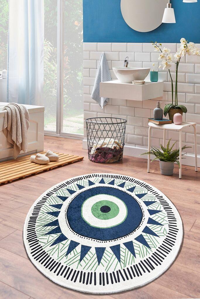 L'essentiel Maison Kupaonski tepih Occhio, 100cm, šareni