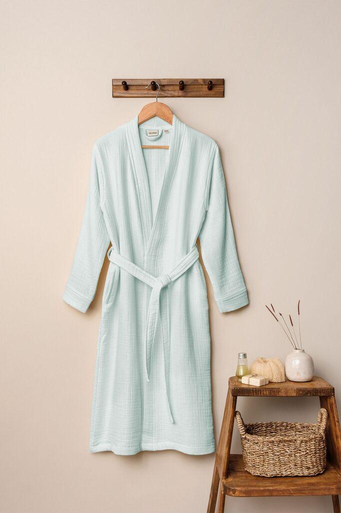 L'essentiel Maison Ženski bade mantil Kimono, Svetloplavi