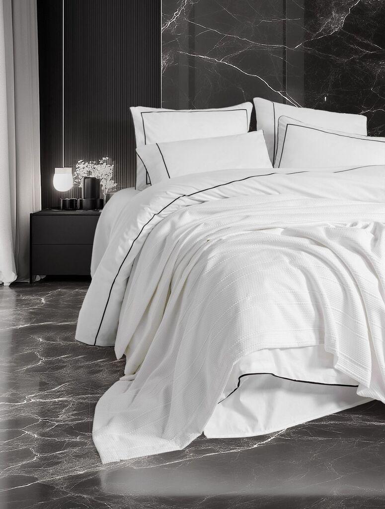 L'essentiel Maison set posteljine Mahur, 240x220 cm, bijela
