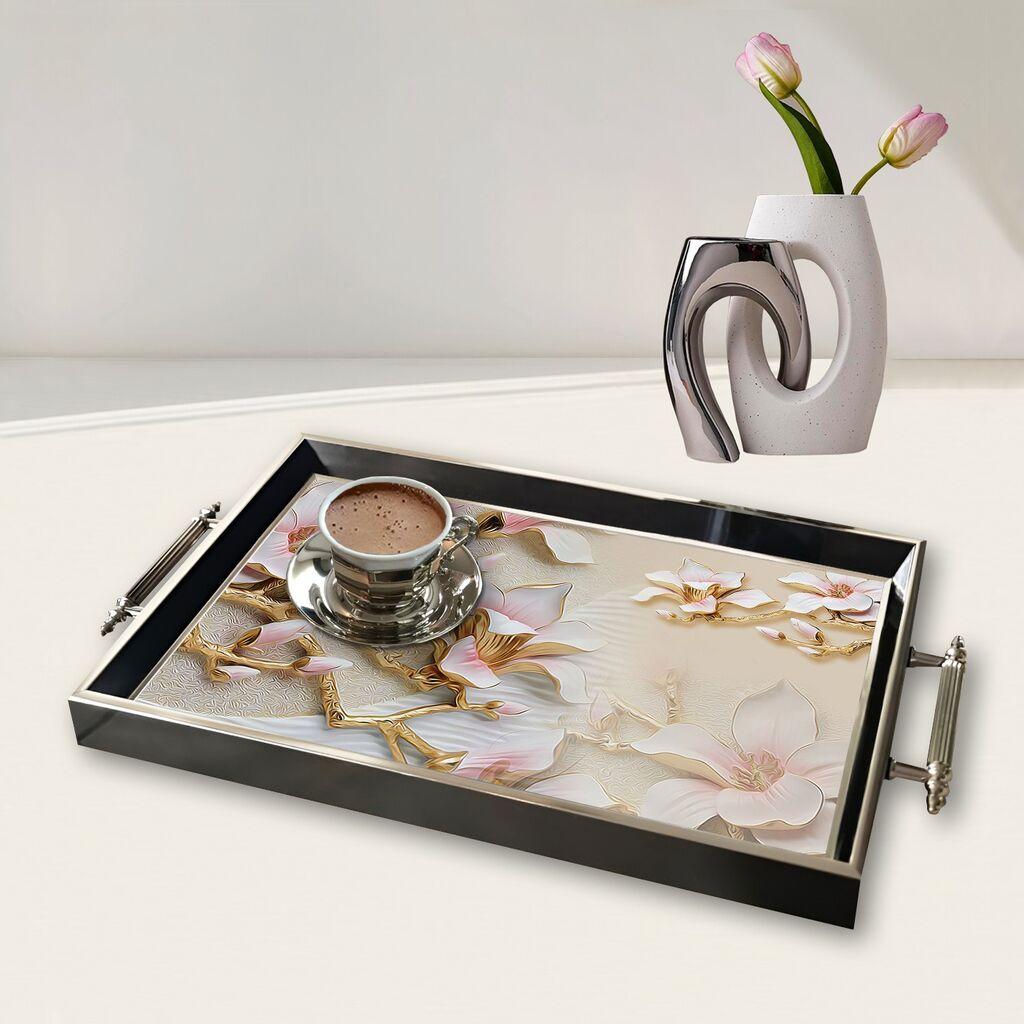 Aberto Design poslužavnik TPG9843 50 x 29 x 3,5 cm, šareni