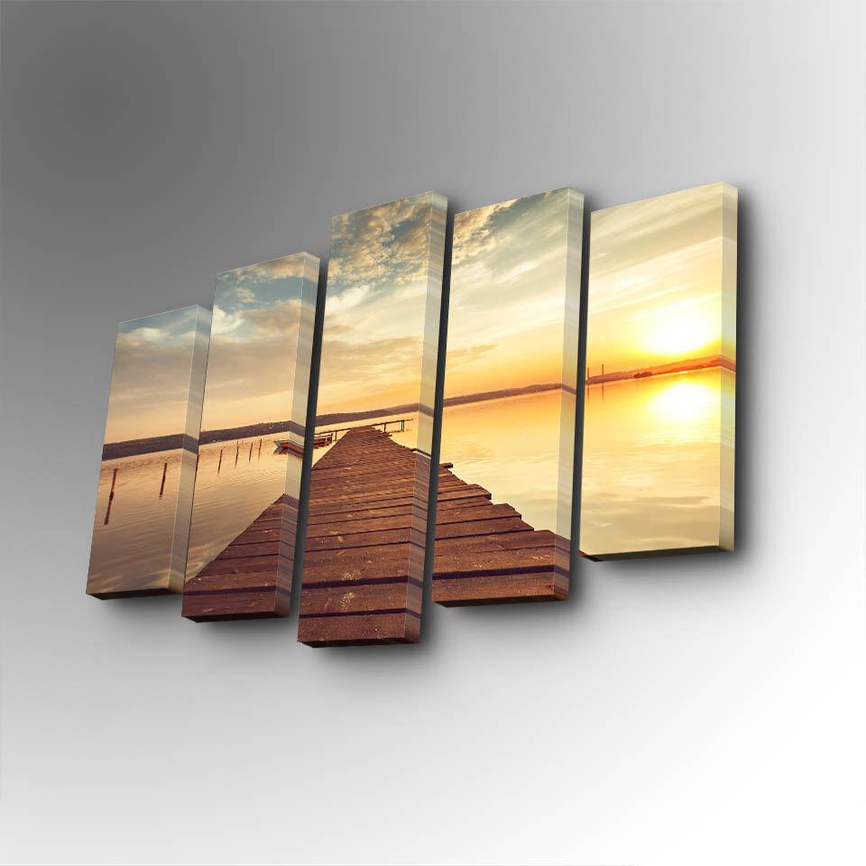 Wallity slika 5PUC-145, 82 x 50 cm, 5 dijelova
