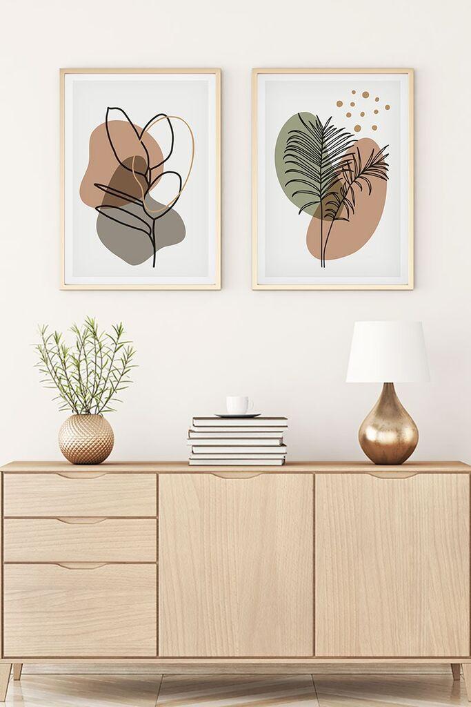 Wallity Uramljena slika Huhu114, 30x40 cm , 2 dijela