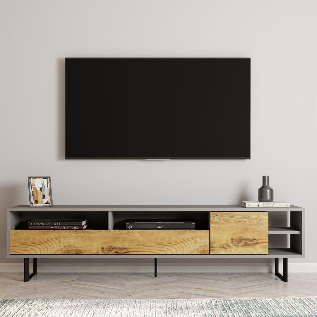 Hanah Kućna TV komoda Luga, 180x44.7x29.8 cm, Hrast
