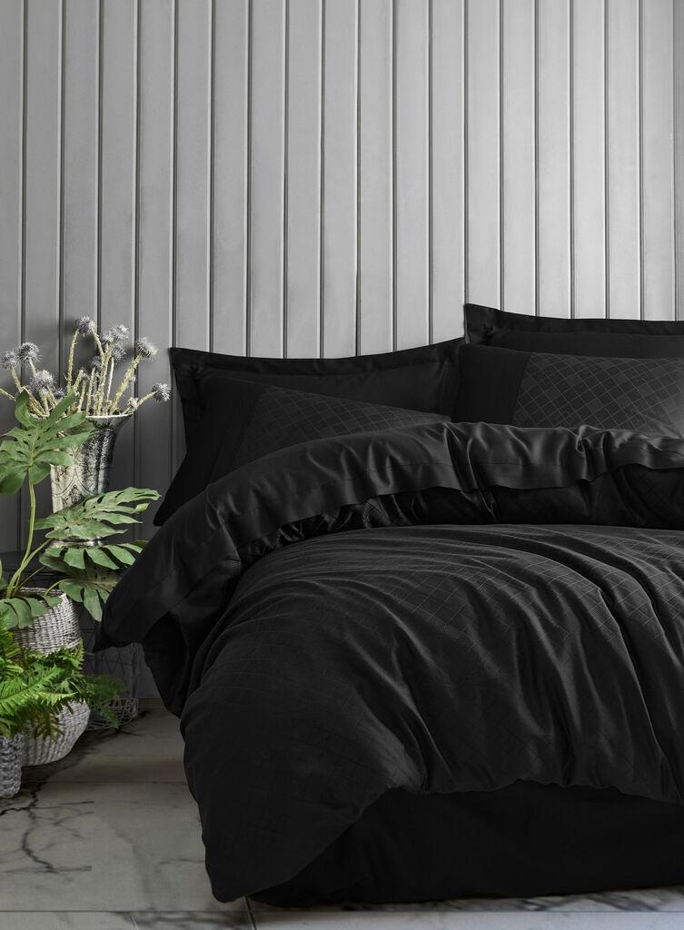 L'essentiel Maison set posteljine za žene, 200x220 cm, crna