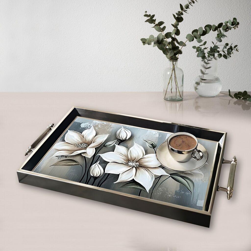 Aberto Design poslužavnik TPG9838 50 x 29 x 3,5 cm, šareni