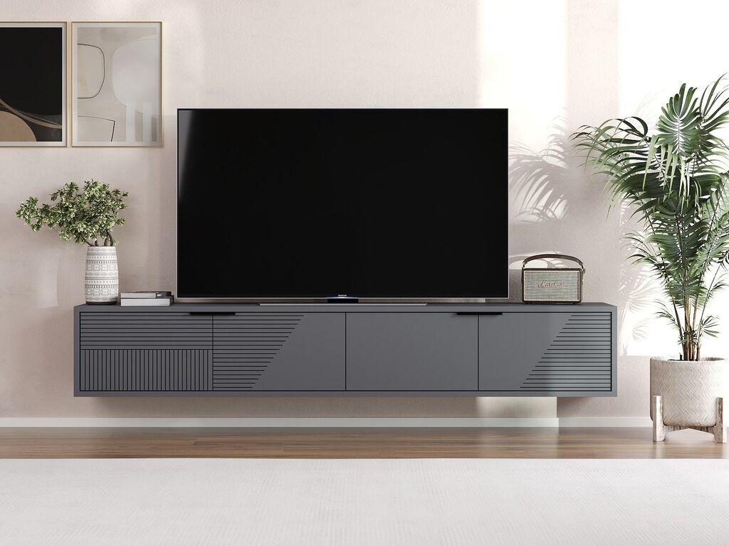 Hanah Kućni TV komoda Parla, 180x30x30 cm, antracit