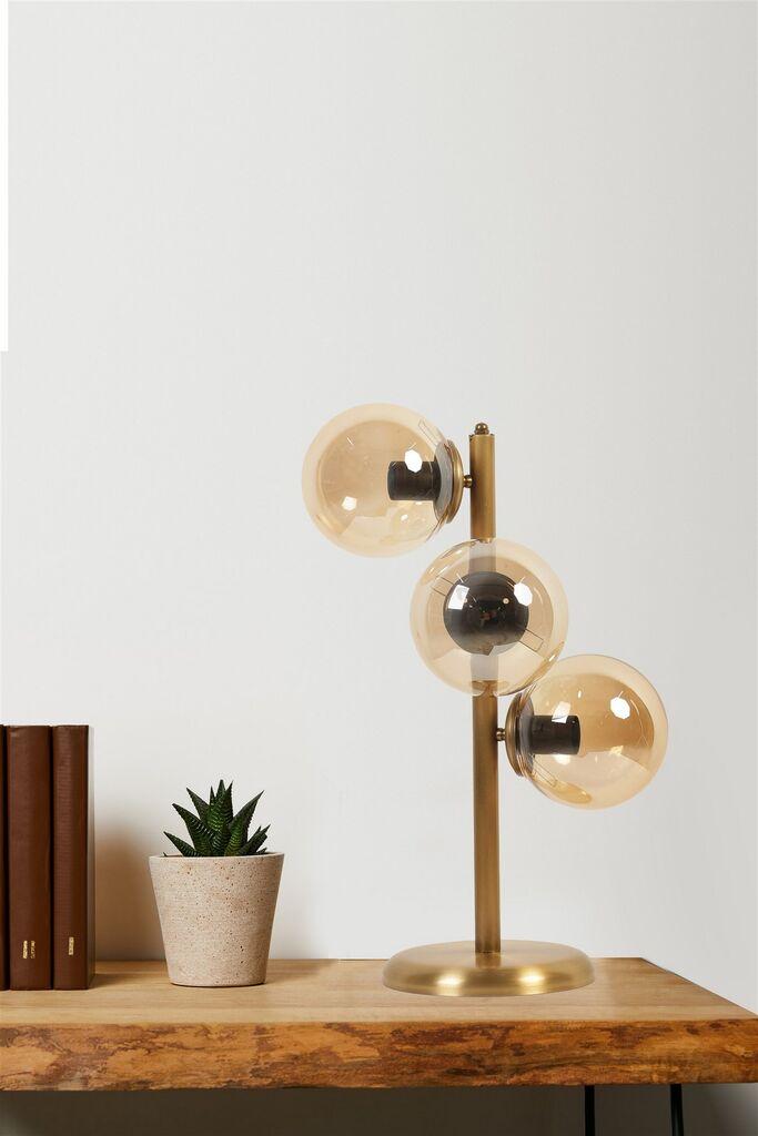 Opviq Stona lampa E27 Grlo, Zlatna