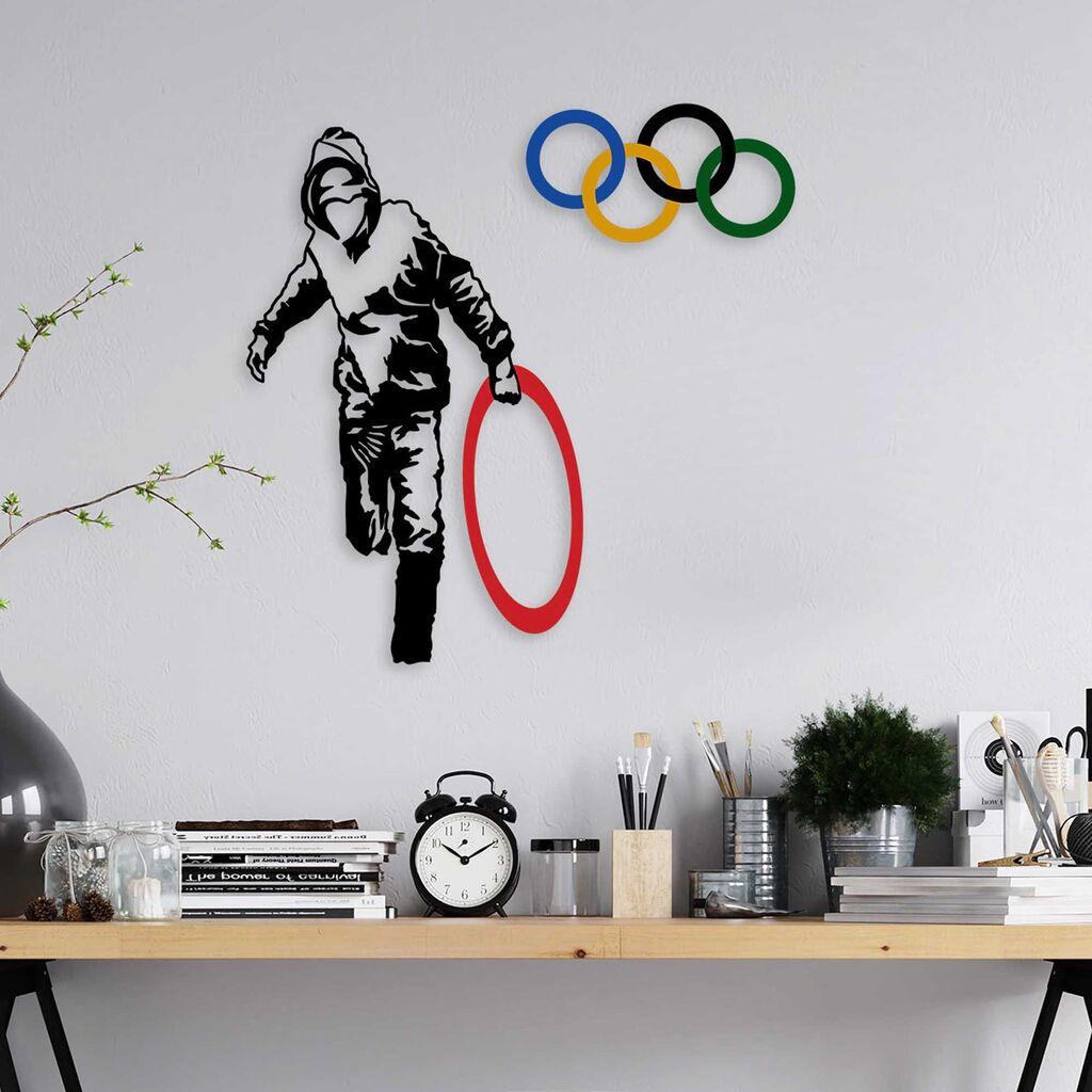Zidna dekoracija Banksy 7, 62x61cm