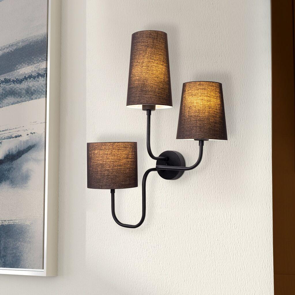 Opviq Catal 3571 Zidna lampa, crna