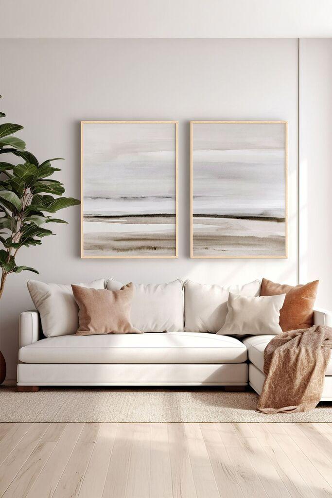 Uokvirena slika Wallity Ersy2Limodel23, 33x48 cm, 2 dijela