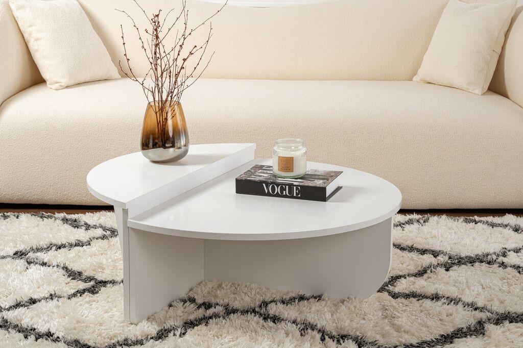 Nordure Club set stolova Orion, 90x60x30, 85x30x35cm, 2 dijela, bijela