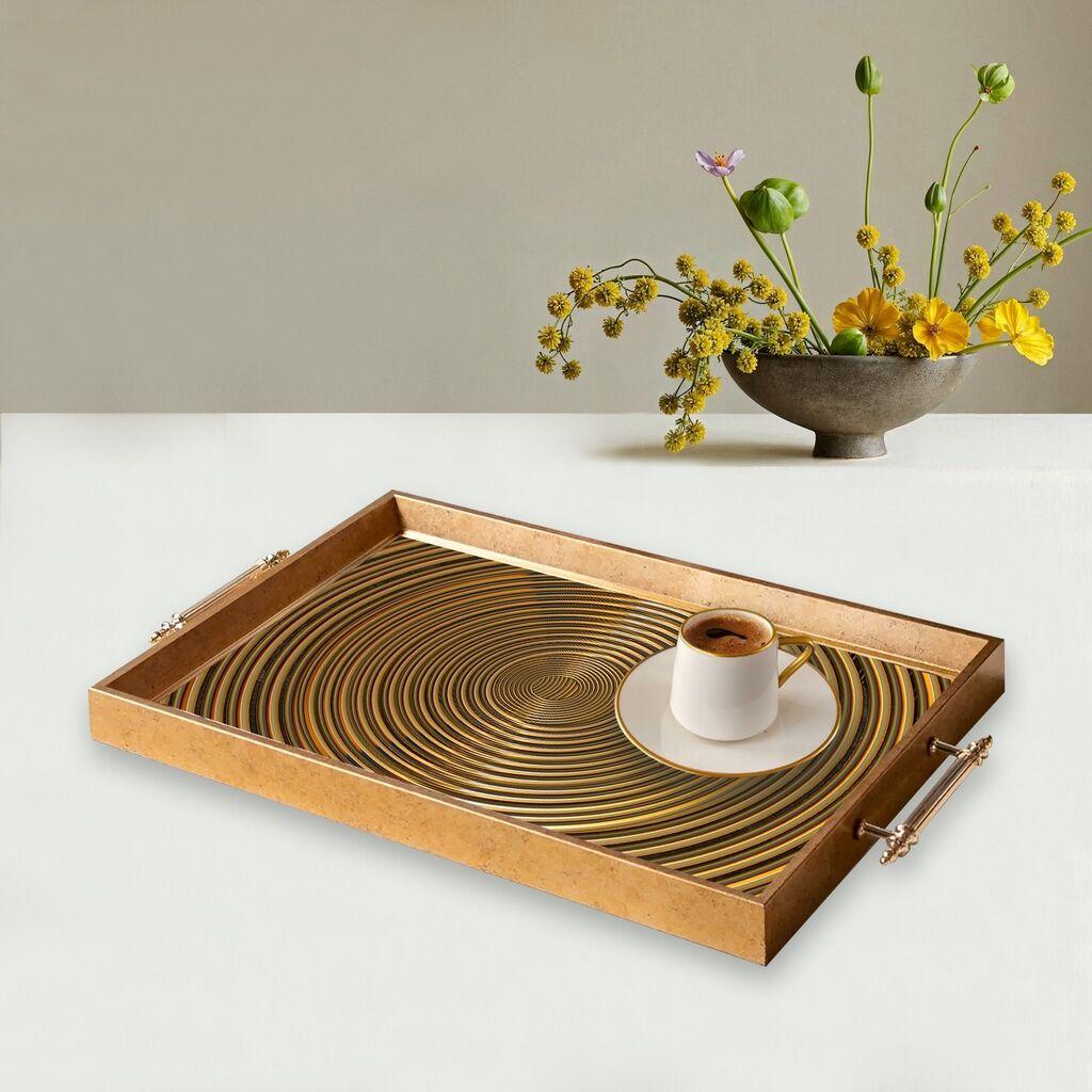 Aberto Design poslužavnik TPEA9829 50 x 29 x 3,5 cm, šareni