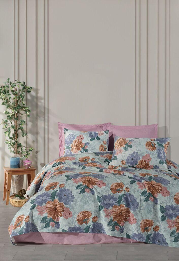 L'essentiel Maison Set prekrivač i navlaka za poplun Vrt, 200 x 230 cm, Zelena